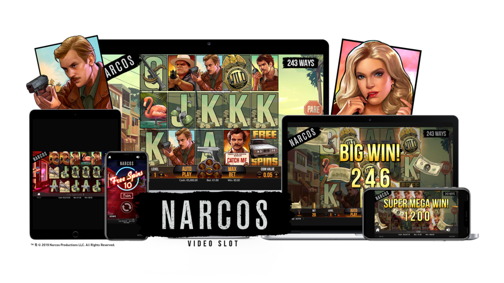Netent Narcos Slot Machine