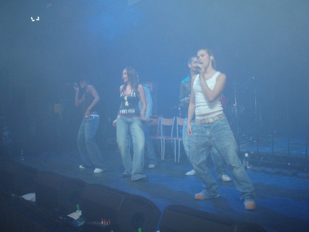 East 17 and Liberty X at Leicester Mecca