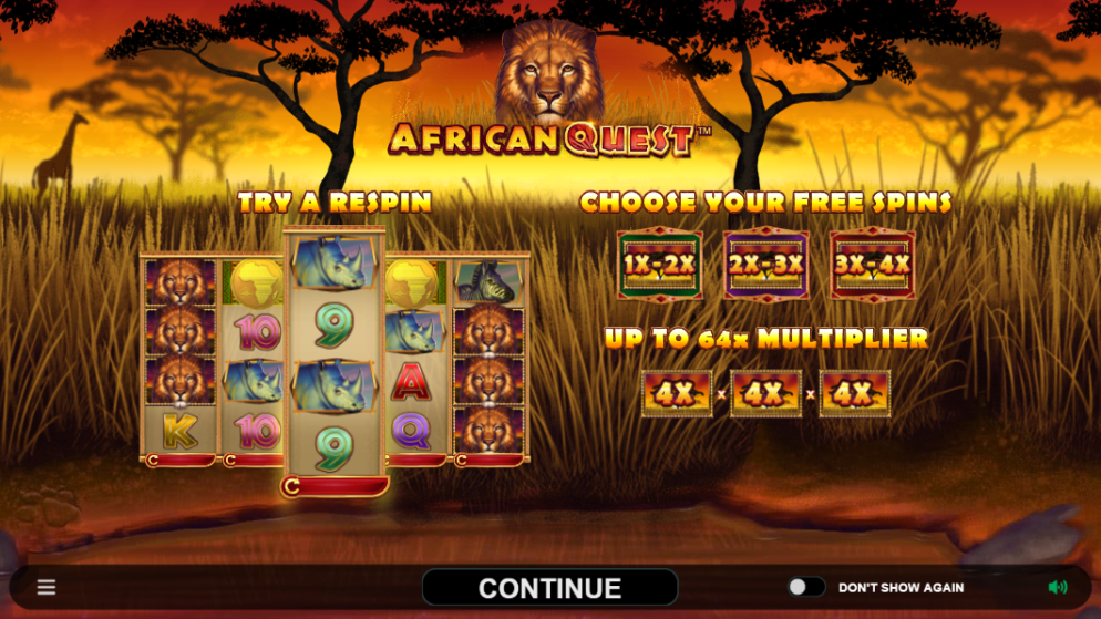 African Quest by Microgaming (New Slot)