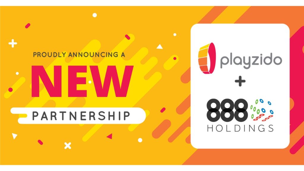 Playzido partner with 888 Holdings