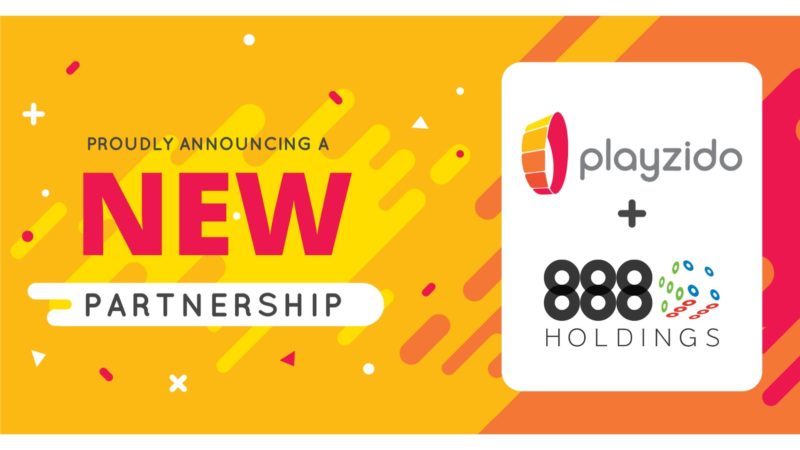 888 Holdings Enhances Offering With Playzido Link-up