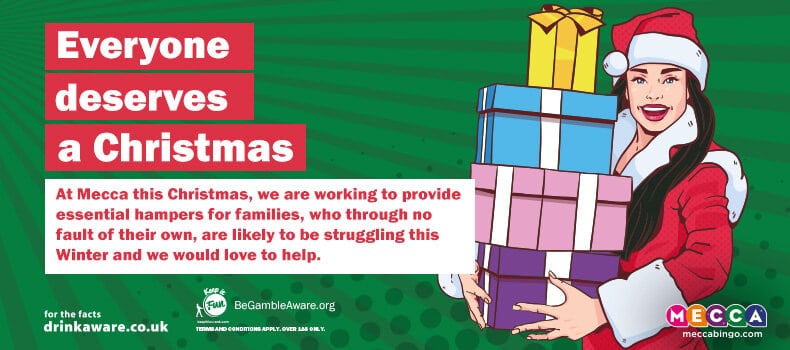 Mecca Bingo Launches ‘Everyone Deserves a Christmas’ Appeal