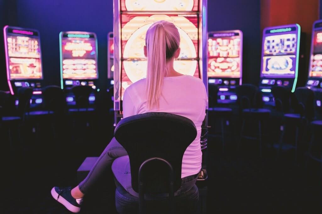 woman gambling addiction