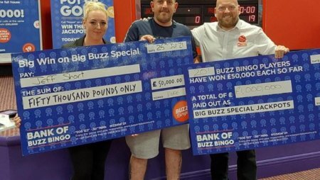 South Shields £50K Winner Makes it £1 Million in Big Buzz Special Jackpots