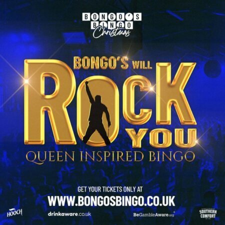 Queen-themed Bongo's Bingo in York and Blackpool at Christmas